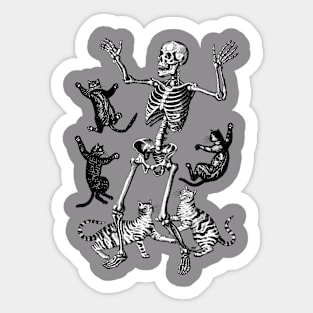 The Undead Dance with Medieval Cats - The Hop Sticker